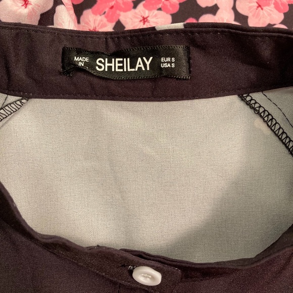 LAST CHANCE! Sheilay Floral Blouse - Pink and Black - Picture 4 of 4